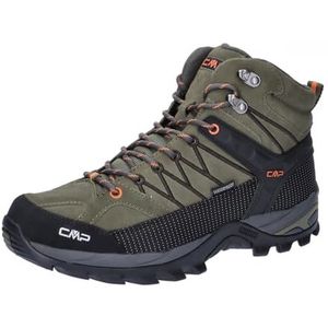 CMP - Rigel Mid - Trekking-schoenen - Olijf - Echt Leer - Waterdicht