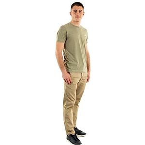 Schott NYC T-shirt voor heren - groen - Large