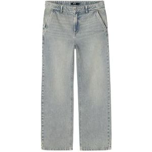 Nlmmirty DNM Loose Pant, blauw (light blue denim), 164