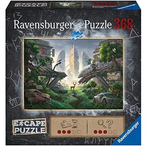 Ravensburger Escape Room Puzzel: Apocalyptische stad, puzzel, 368 stukjes, puzzel voor volwassenen en kinderen vanaf 14 jaar, Escape the Room bordspel, Escape Room voor volwassenen, puzzel