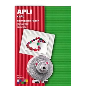 APLI Kids 13826 - Multicolor golfkarton A4 10 vellen
