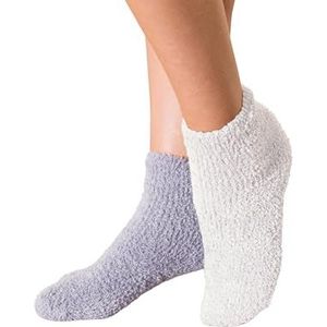 Damart - Thermolactyl zachte bedsokken voor dames, Parelgrijs, 36 EU