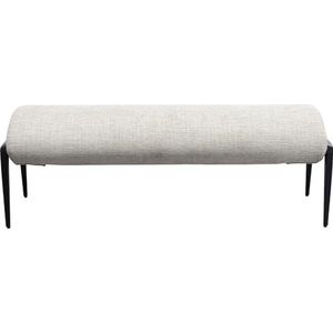 Kare Design - Polly - Bank - Wit - Gestoffeerd - Voor 1-2 Personen