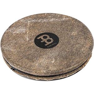 Meinl Percussion Headed Spark Shaker - Gebogen Shaker met Geitenhuid voor Verstelbare Pitch - Muziekinstrument - Staal, Zwart (SH18)