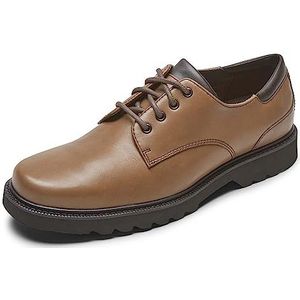 Rockport Northfield leren veterschoenen voor heren, Bruin Donker Bruin, 8.5 UK X-Wide