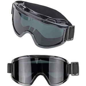W WIDMANN 02438 Tactische bril, zwart, soldaten, militair, snowboardbril, skibril, accessoire, carnavalskostuums