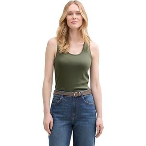 TOM TAILOR Damestop, 10920 - Deep Forest Green, XXL