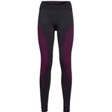 Odlo Dames Performance WARM ECO functioneel ondergoed lange broek, Festival Fuchsia - Black