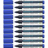 Schneider Maxx 290 marker (voor whiteboards en flipcharts, lijndikte: 2-3 mm) verpakking van 10 blauw