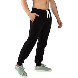 Southpole Active Basic Joggingbroek voor heren, Zwart (A), M