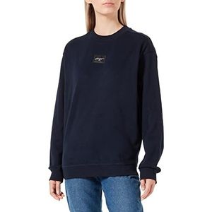 HUGO Sweatshirt voor dames, Dark Blue408, S