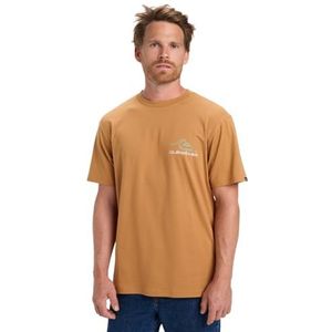 Quiksilver - Light Waves - T-shirt - Oranje - Korte Mouwen - Regular Fit