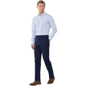 Hackett London Heren Essential Fine Bengaalse Stripe Shirt, Blauw (Sky Blue), XL