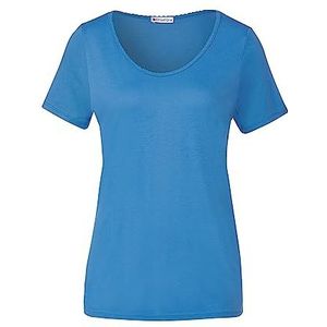 Street One Damesshirt met korte mouwen, Blue Bay, 42