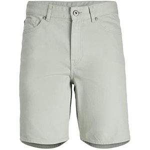 JACK & JONES Heren Jpstchris Jjoriginal Shorts Bex Jeansshorts, Wrought Iron, M