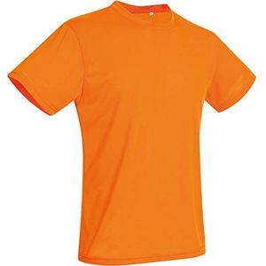 Stedman Apparel Heren Active Cotton Touch/ST8600 Regular Fit Classic T-shirt met korte mouwen, Cyber Orange, L