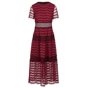 ApartFashion Kanten damesjurk, bordeaux, 42