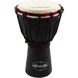 World Rhythm 6" Djembe Drum - Afrikaanse Houten Djembe Drum - Ideaal voor studenten
