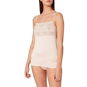 Calida - Sensual Secret - Spaghetti-top - Transparant Kant - Zacht Katoen