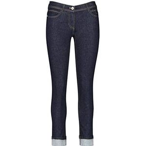 Taifun Rechte jeans voor dames, Blauw (Blue Denim 85300), 34