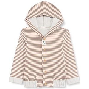 United Colors of Benetton Jas C/CAPP M/L 3ETVA5009 Cardigan-pullover, bruin gestreept 910, 82 kinderen