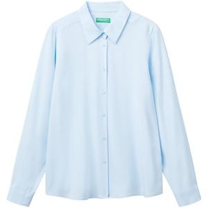 United Colors of Benetton Overhem, Blauw, XL
