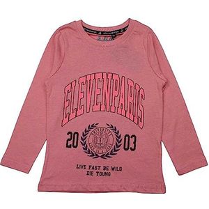 Eleven Paris T-shirt, Lichtroze, 4 Jaren
