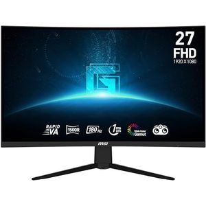 MSI G27C3F computer monitor 68,6 cm (27") 1920 x 1080 Pixels Full HD LCD Zwart