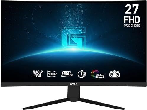 MSI G27C3F computer monitor 68,6 cm (27") 1920 x 1080 Pixels Full HD LCD Zwart