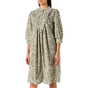 Camel Active Womenswear Casual damesjurk, Aop Leaf Print, S