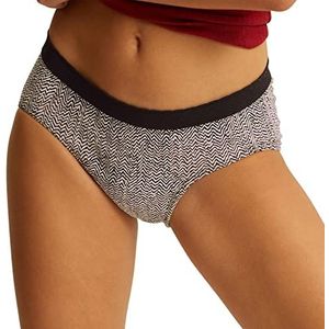 Variance Katoenen bloemen_slip dames, Lichtbeige, XS