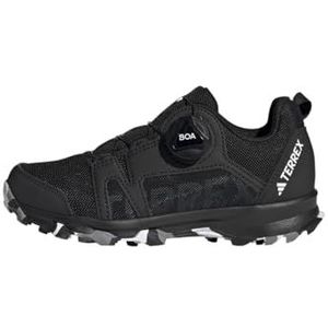 adidas Terrex Agravic Flow CF K uniseks trailloopschoenen, cblack ftwwht grethr, 39 2/3 EU