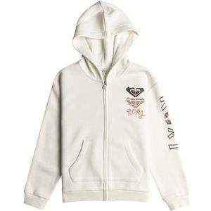 Roxy Top SURF FEELING RITS GEBORSTELD Jeugd Wit 16/XXL