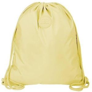 Coolpack Sprint Pastel/Powder Yellow, sporttas met trekkoord, uniseks, kinderen, eenheidsmaat, Geel, Eén maat