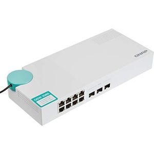 QNAP QSW-308S netwerk-switch Unmanaged Gigabit Ethernet (10/100/1000) Wit