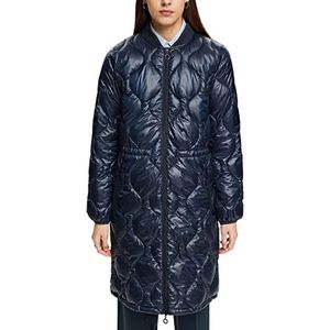 ESPRIT Dames 013EE1G374 jas, 400/NAVY, L, 400/marineblauw, L