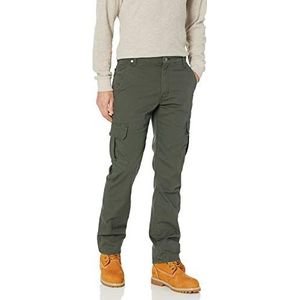 Dickies heren, unisex werkgereedschap - broek Tough Max Duck Cargo Pant, Stonewash olijfgroen, 42W / 32L