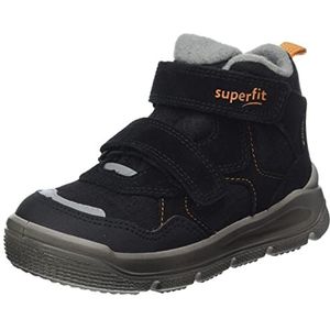 Superfit Mars licht gevoerde Gore-tex sneakers voor jongens, zwart/oranje, 26 EU