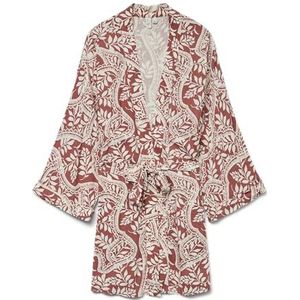 Vero Moda Vmbali 3/4 kimono WVN Btq Ga, marsala, XL