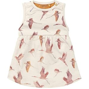 Noppies Baby Babymeisjesjurk mouwloos Anchorage Allover Print Kinderjurk, antiek wit P331, 50