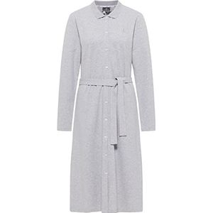 DreiMaster Maritim Dames jerseyjurk Bridgeport jurk, lichtgrijs, gemêleerd, XL