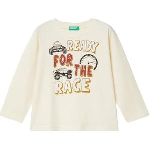 United Colors of Benetton t-shirt m/l, Beige, 4 anni