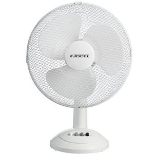 Jocel JVM030580 ventilator, 35 W, kunststof, 3 snelheden, wit