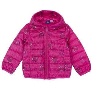 Chicco Giubbino 6 maanden met capuchon en ritssluiting voor meisjes, fuchsia, ontworpen in Italië, Fuchsia, 6 Maanden