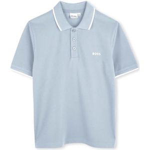 BOSS - J52329 - T-shirt - Blauw - Katoen - Korte Mouwen