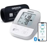 OMRON X4 Slimme Bovenarm Bloeddrukmeter voor Thuis - Bloeddrukmeter om hoge bloeddruk te meten, Bluetooth connectie, compatibel met smartphone