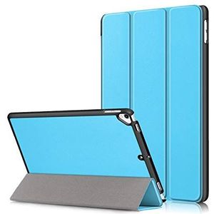 Beschermhoes voor iPad Air3/Pro 10,5 inch (25,7 cm), Slim-Fit, beschermhoes voor iPad 10,5 inch (25,7 cm), met automatische slaap-/wekfunctie, hemelsblauw