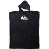 Quiksilver Hoody Towel - Surf-poncho voor mannen zwart