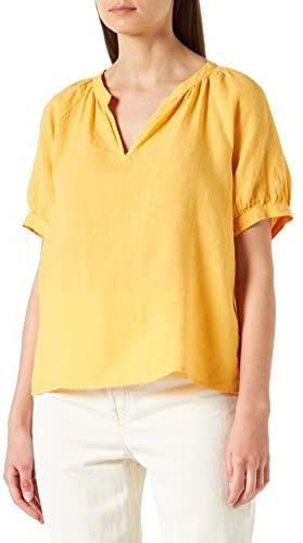 Part Two - Amber Yellow - Blouse - Linnen - Dames