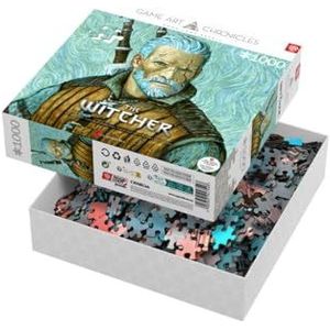 Good Loot | The Witcher Geralt of Rivia & Vincent van Gogh Puzzle | Puzzle 1000 pieces